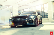 Lexus LC500 на дисках Hybrid Forged HF-4T