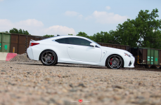 Lexus RCF на дисках Vossen Forged VPS-302