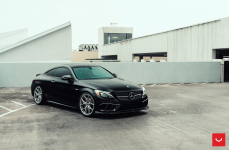 Mercedes C43 AMG на дисках Hybrid Forged HF-5