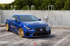 Lexus RC F на дисках Vossen Forged VPS-308