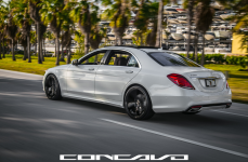 Mercedes Benz S550 на дисках Concavo CW-5