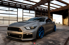 Ford Mustang на дисках Vossen Forged VPS-306