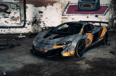 McLaren 650S Liberty Walk на кованых дисках HRE S201