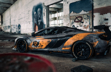 McLaren 650S Liberty Walk на кованых дисках HRE S201