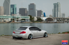 Infiniti G37 на дисках Vossen x Work VWS-3