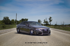 Audi A4 Bagged на дисках Concavo CW-S8