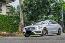 Mercedes C Class на дисках Vossen Forged CG-205