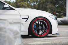 BMW F82 M4 на дисках Velos S3 Wheels