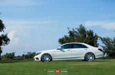 Mercedes-Benz S550 на дисках Vossen Forged VPS-312