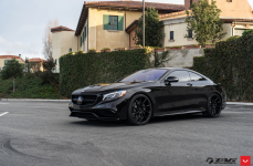 Mercedes S63 на дисках Vossen CVT