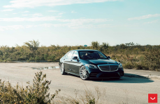 Mercedes S560 на дисках Hybrid Forged HF-4T