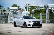 Lexus RC F на дисках Vossen Forged VPS-306