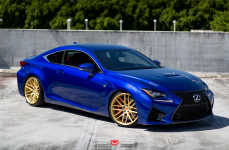 Lexus RC F на дисках Vossen Forged VPS-308