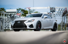 Lexus RC F на дисках Vossen Forged VPS-306