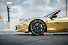 Ferrari 458 Italia Spyder на дисках Vellano VCZ