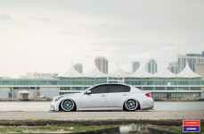 Infiniti G37 на дисках Vossen x Work VWS-3