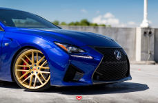 Lexus RC F на дисках Vossen Forged VPS-308