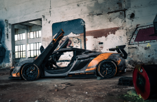 McLaren 650S Liberty Walk на кованых дисках HRE S201