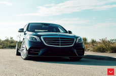 Mercedes S560 на дисках Hybrid Forged HF-4T