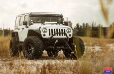 Jeep Wrangler на дисках Vossen x Work VWS-3