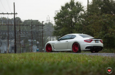 Maserati GranTurismo на дисках Vossen Forged VPS-305T