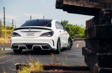 Mercedes-Benz CLA на дисках Vossen Forged VPS-307