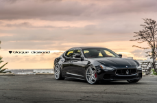 Maserati Ghibli на дисках Blaque Diamond BD8