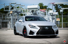 Lexus RC F на дисках Vossen Forged VPS-306