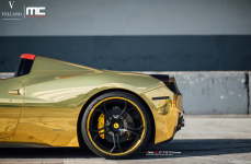 Ferrari 458 Italia Spyder на дисках Vellano VCZ