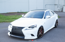 Lexus IS 350 на дисках Vossen Forged VPS-306