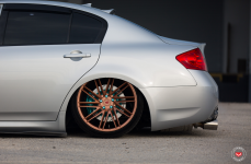 Infiniti G37 на дисках Vossen Forged VPS-307T