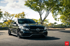 Mercedes-Benz C63s на дисках Hybrid Forged HF-1