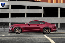 Ford Mustang GT на дисках Rohana RFX10 Brushed Bronze