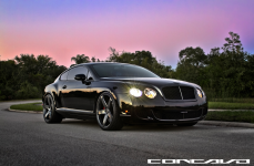 Bentley Continental на дисках CONCAVO CW-5