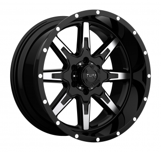 TUFF - T15 Gloss Black with Machined Face