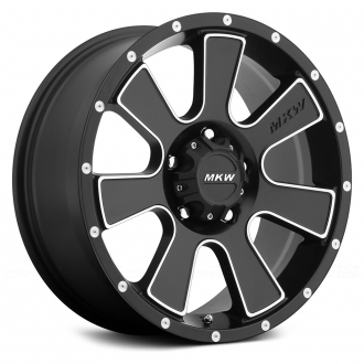 MKW OFF-ROAD - M90 Satin Black with Machined Accents