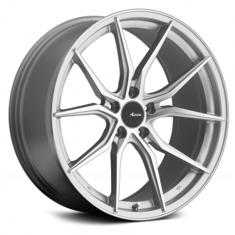 ADVANTI RACING - HYBRIS Silver with Machined Face