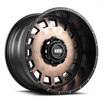 GRID OFF-ROAD - GD-3 Metallic Dust with Matte Black
