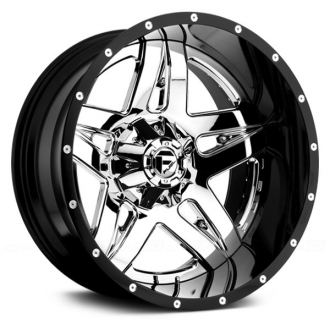 FUEL - FULL BLOWN 2PC Gloss Black with Chrome PVD Face