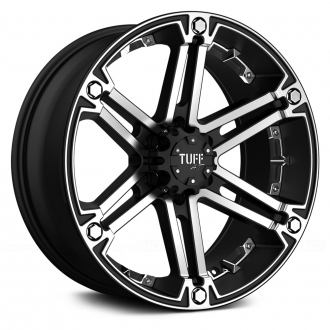 TUFF - T01 Flat Black with Machined Face