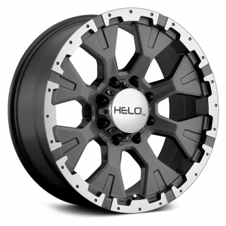 HELO - HE878 Dark Silver with Machined Face