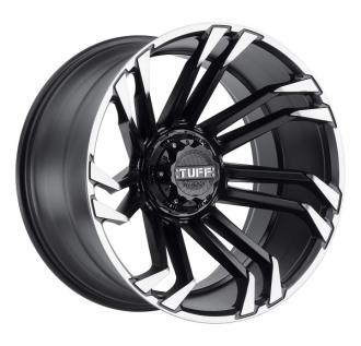 TUFF - T21 Matte Black with Machined Flange